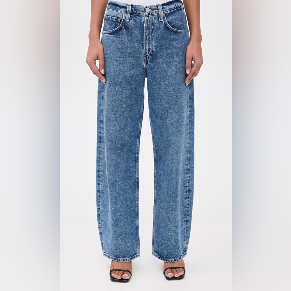 AGOLDE low curve Jean in Myth size 26